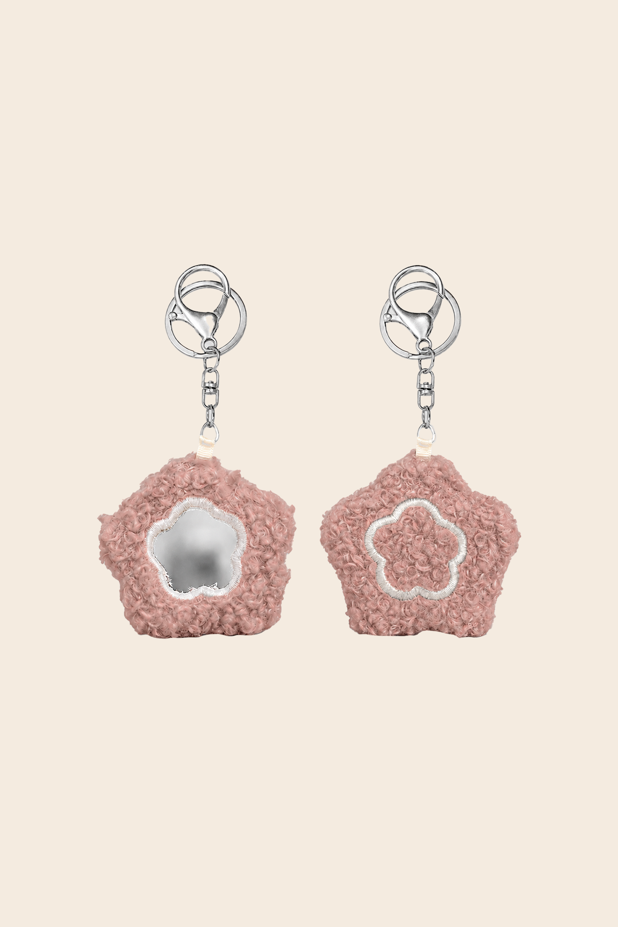 Dream Temple "Petals" Fluffy Mirror