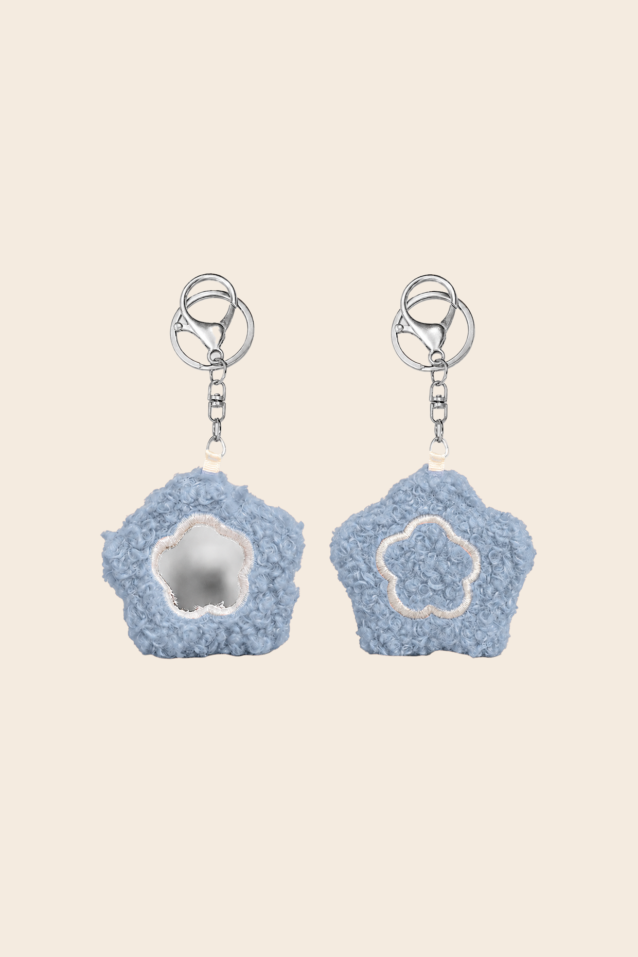 Dream Temple "Petals" Fluffy Mirror